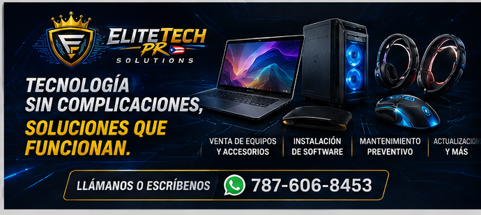 Tecnología sin complicaciones EliteTechPR
